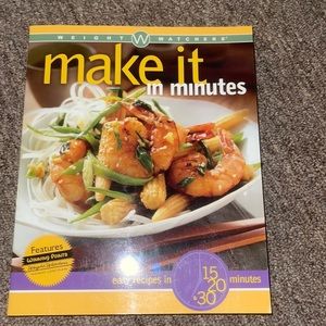 Weight Watchers Make It In Minutes Cookbook